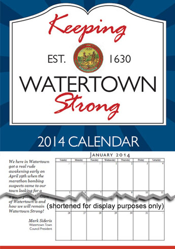 Watertown Strong Calendar